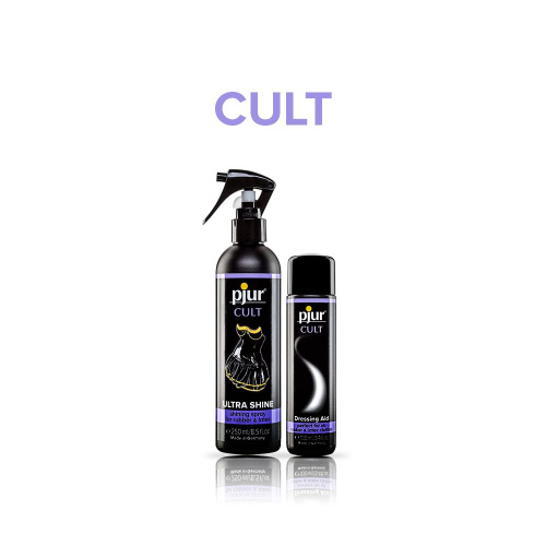 pjur Cult Ultra Shine спрей для додання блиску латексу, 250 мл