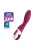 Satisfyer Heated Thrill - Вибратор с функцией нагрева, 20.6х3.7 см (бордовый) - sex-shop.ua