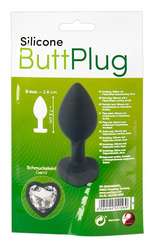 Анальная пробка Silicone Butt Plug
