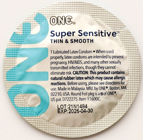 One Super Sensitive, 100 шт