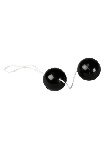 Вагінальні кульки Supersoft, 3,5 см (чорний)