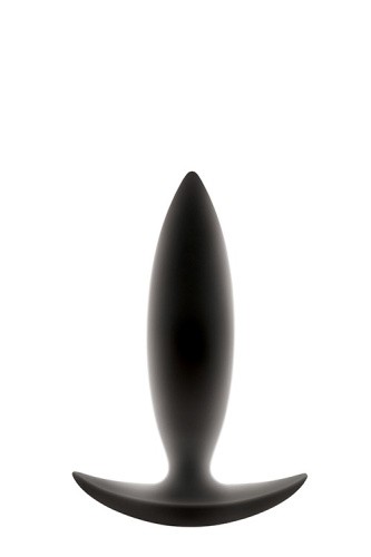 NS Novelties Renegade Spades Small - маленька анальна пробка, 10х2,5 см (чорний)
