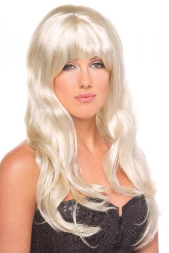 Be Wicked Wigs Burlesque Wig Blonde - перука (блонд)