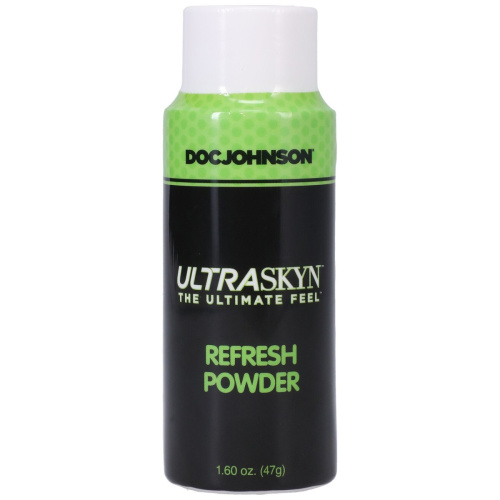 Doc Johnson Ultraskyn Refresh Powder - Пудра для ухода за игрушками из киберкожи, 47 г - sex-shop.ua