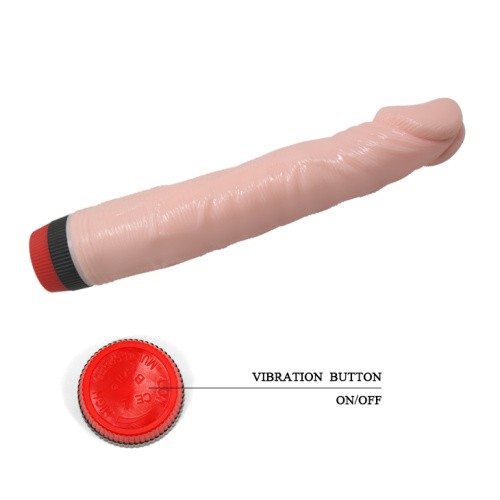 RockIn Dong Vibe Flesh - Вібратор, 21.5х3.8 см (тілесний) - купити в Україні | Секс шоп SEX-SHOP.ua