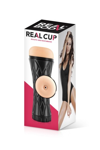 Real Body Real Cup Anus – мастурбатор-попка, 16 см