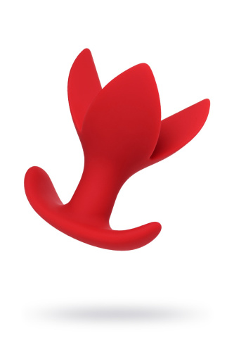 ToDo By Toyfa Flower расширяющаяся анальная пробка, 9х6 см (красный)