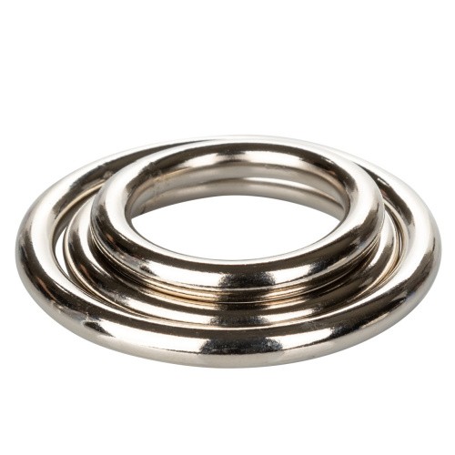 Набор колец Silver Ring - 3 Piece Set - sex-shop.ua