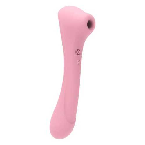 Femintimate Daisy Massager - Вакуумный клиторальный стимулятор, 20.2 см (розовый) - sex-shop.ua