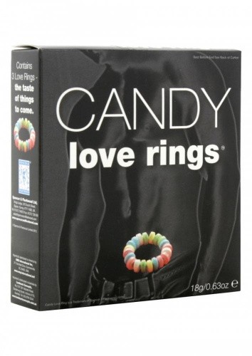 Candy Love Rings съедобное эрекционное кольцо - sex-shop.ua
