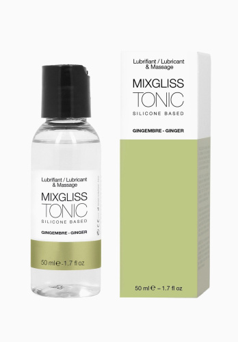 Mixgliss Tonic-Gingembre - Лубрикант на силиконовой основе с ароматом имбиря, 50 мл. - sex-shop.ua