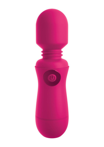 Pipedream - OMG Wands Enjoy Rechargeable Wand - Вибромассажер-микрофон, 15х4 см (фуксия)