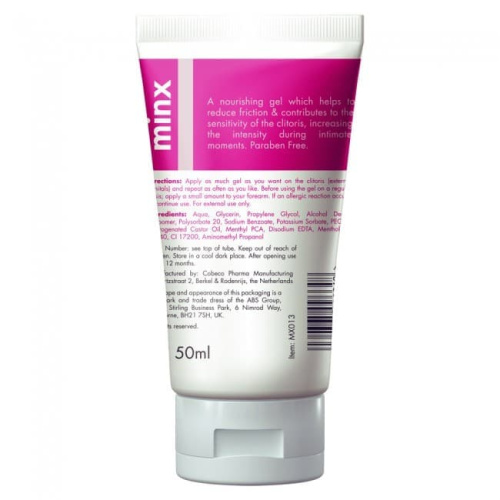 Гель для клитора Minx Thrill Me Orgasm Gel White, 50ml - sex-shop.ua