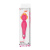 LyBaile Pretty Love Micheal Heat Massager Pink - Вибратор-микрофон с функцией нагрева, 21х4 см (розовый)