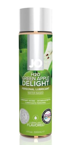 System JO H2O Green Apple - змащування на водній основі зі смаком яблука, 120 мл. - купити в Україні | Секс шоп SEX-SHOP.ua