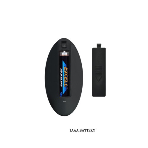 LyBaile Pretty Love Remote Control Vibrating Plug Black - Анальна пробка с вибрацией, 11х3.3 см (черный)