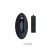 LyBaile Pretty Love Remote Control Vibrating Plug Black - Анальна пробка с вибрацией, 11х3.3 см (черный)