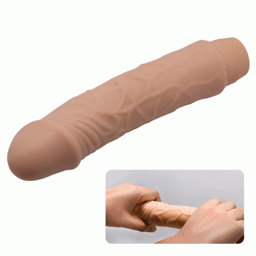 Вибратор Barbara Jeff Vibrator Flesh, 19,5 см