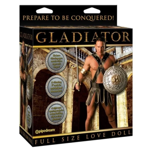 Секс кукла мужчина Gladiator Vibrating Doll - sex-shop.ua