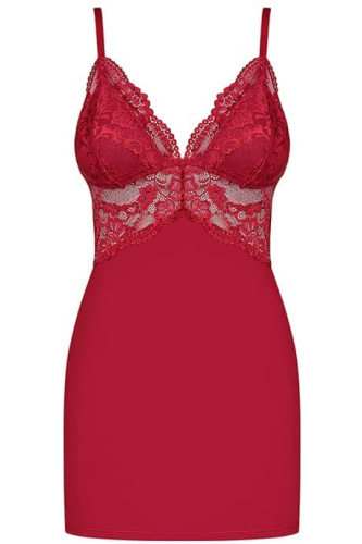 Обтягуюча сорочка Obsessive 810-CHE-3 chemise (S / M) - купити в Україні | Секс шоп SEX-SHOP.ua