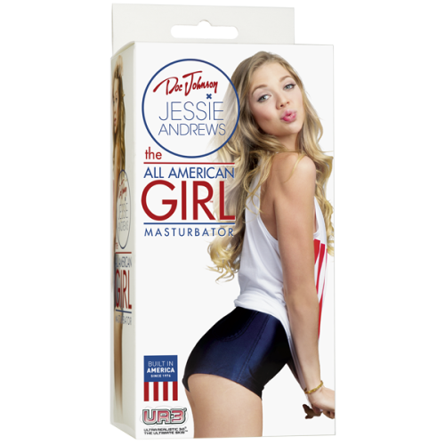 Doc Johnson Jessie Andrews The All American Pussy - Мастурбатор вагина, копия Джесси Эндрюс, 14.2х7.6 см