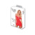 Сексуальне червоне плаття Second Skin Off Shoulder Dress (L / XL)