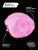 Пікантні Штучки - срібляста анальна пробка з пухнастим хвостиком - 6х2, 5 см (рожевий)