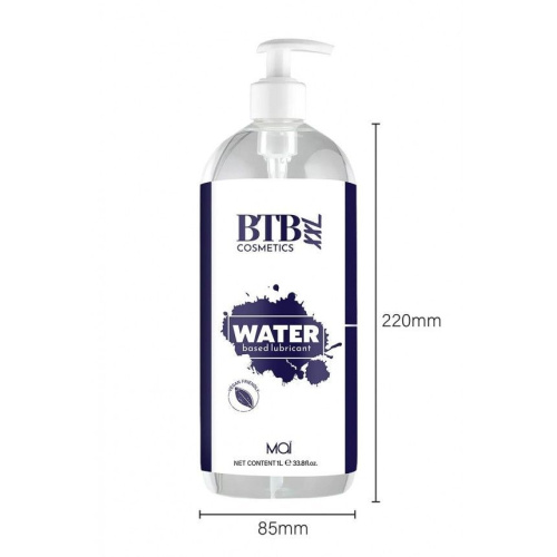 BTB Water - Смазка на водной основе, 1000 мл - sex-shop.ua