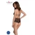 Passion - DELIENA BODY black - Сексуальный боди, L/XL