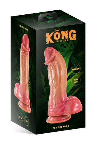 Фалоімітатор Kong Silicone The BigFoot, 21,5 см - купити в Україні | Секс шоп SEX-SHOP.ua