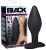 Orion Black Velvets Large - силиконовая анальная пробка, 12х4 см (черный) - sex-shop.ua