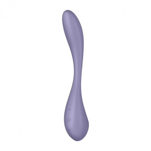 Satisfyer G-Spot Flex 5+ - Універсальний вібратор, 15х3.4 см (бузковий)