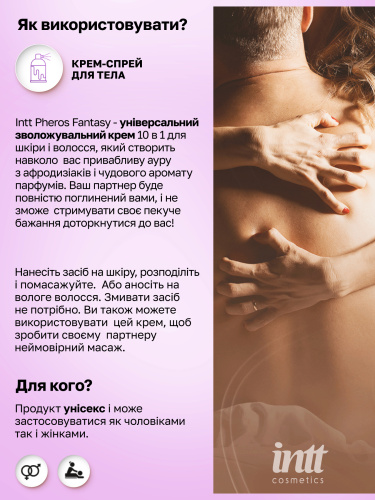 Крем для тела с феромонами Intt Pheros Fantasy, 100 мл