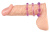 Get Hard Purple набор из 3 эрекционных колец с разной текстурой, 3-4 см - sex-shop.ua