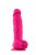 Цветной фаллоимитатор на присоске Coloursoft Soft Dildo, 13х4 см (розовый) - sex-shop.ua