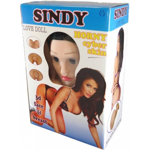 Boss Sindy 3D - Надувная кукла с вибрацией - sex-shop.ua