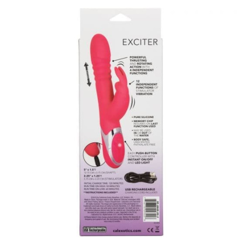 CalExotic Enchanted Exciter – вібратор кролик, 12.8х3.8 см - купити в Україні | Секс шоп SEX-SHOP.ua