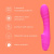 So Divine - Pash Ribbed G-spot Vibrator - Ребристый вибратор для точки G, 12.5х3.4 см (розовый) - sex-shop.ua