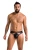 Passion - 033 THONG PAUL black - Сексуальные мужские стринги, XXL/XXXL