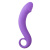 EasyToys Curved Dong - Фаллоимитатор, 17.5 см (фиолетовый) - sex-shop.ua