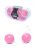 Boss Duo-Balls Light Pink - Вагінальні кульки, 21х3,3 см (рожевий)