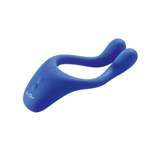 StRubber BeauMents Doppio 2.0 - Многофункциональный вибратор с пультом ДУ, 13х4.5 см