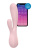 Satisfyer Mono Flex Смарт - вибратор кролик, 11.5х3.5 см (розовый) - sex-shop.ua