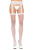 Leg Avenue Sheer Thigh Highs - Чулочки с поясом (черные)