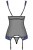 Комплект Obsessive 850-COR-6 corset (S / M) - купити в Україні | Секс шоп SEX-SHOP.ua