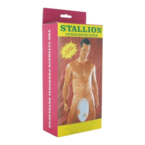 Seven Creations Stallion Penis Developer - Вакуумная помпа, 18х5 см - sex-shop.ua