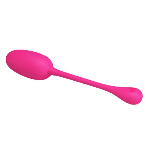 LyBaile Pretty Love Knucker Vibrating Egg виброяйцо с 12 режимами вибрации, 18.6х3.4 см