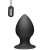 Tom of Finland XL Silicone Anal Plug-анальна пробка з присоскою, 14х7 см (чорний)