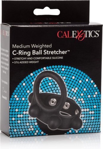 California Exotic Novelties - C-Ring Ball Stretcher - Эрекционное кольцо, размер M