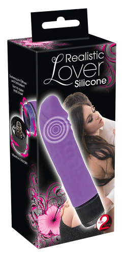 Orion - Realistic Lover Silicone - Вибратор, 14.5х2.9 см - sex-shop.ua